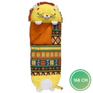   Happy Nappers 2 az 1-ben nagy hálózsák - Lex oroszlán, 168 cm