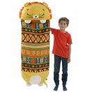 Happy Nappers 2 az 1-ben nagy hálózsák - Lex oroszlán, 168 cm