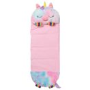 Happy Nappers 2 az 1-ben nagy hálózsák - szivárvány unikornis, 168 cm