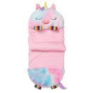 Happy Nappers 2 az 1-ben nagy hálózsák - szivárvány unikornis, 168 cm