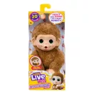 Little Live Pets Mini Maki interaktív bébi majom - Pepi Peach, krém
