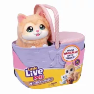 Little Live Pets Mama Surprise interaktív cica kosárban