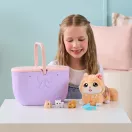 Little Live Pets Mama Surprise interaktív cica kosárban