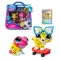 Littlest Pet Shop S5 2 db-os figura készlet - Leopárd és Kaméleon