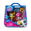 Littlest Pet Shop S5 2 db-os figura készlet - Leopárd és Kaméleon