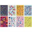 Moxy Stitch csillogó matricák, 8 ív