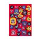 Moxy Stitch csillogó matricák, 8 ív