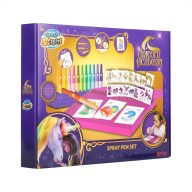   Canenco Unikornis Akadémia festékszóró filc deluxe kreatív szett