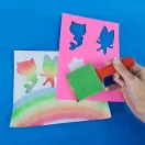 Gabi Babaháza szivárványfestő készlet