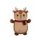 Squishmallows Hugmees - Darla, a barna rénszarvas 25 cm