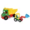 Wader Multi Truck dömper 38 cm, homlokrakodóval