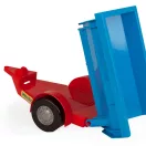 Wader Traktor Billenős pótkocsival 38 cm