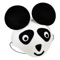 Panda sapka filcből, egyméret