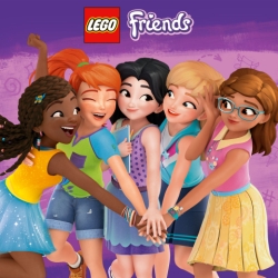 LEGO Friends mesehős, licenc termékei