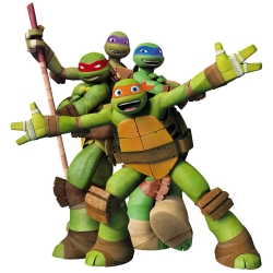 Tini Nindzsa Teknőcök mesehős, licenc termékei